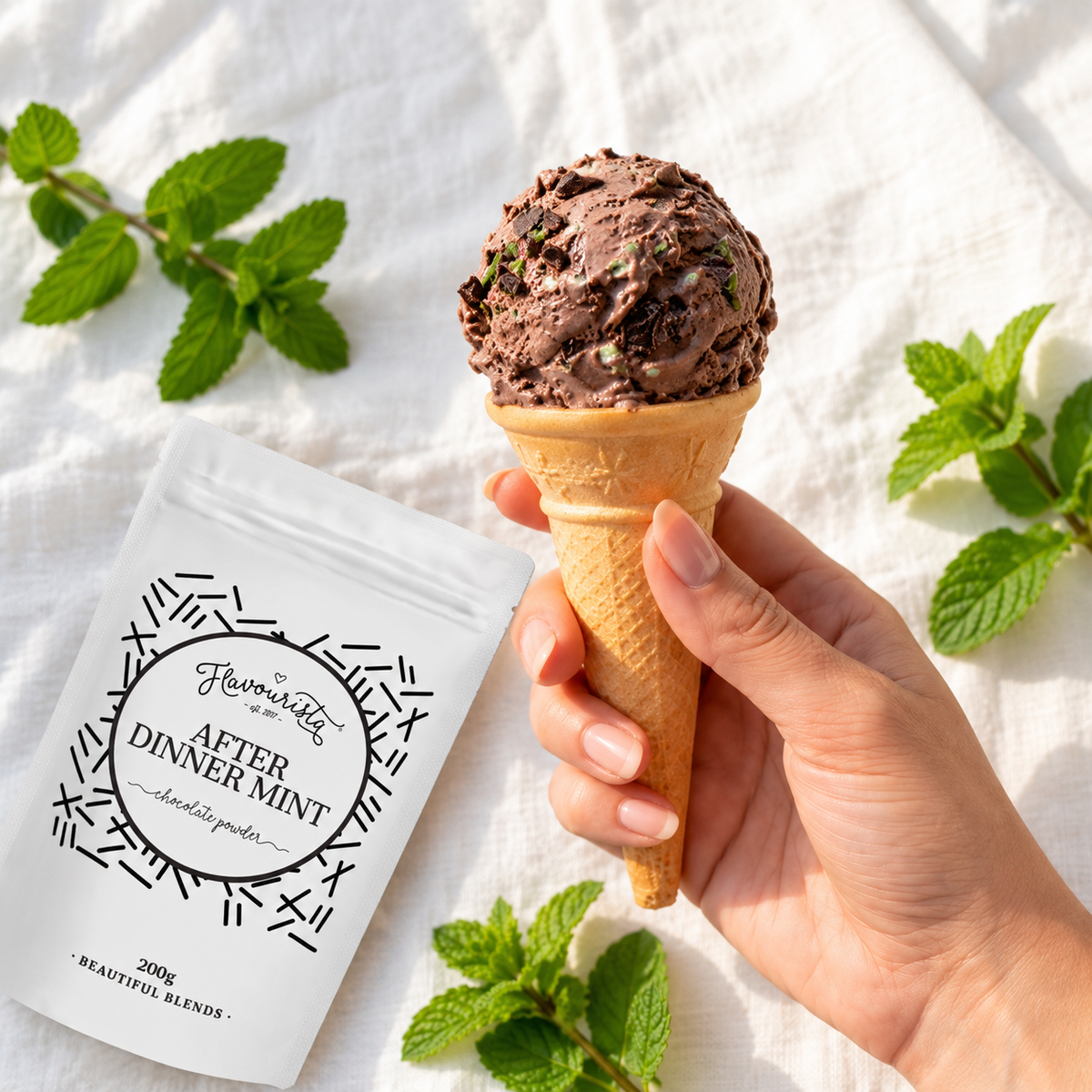 After Dinner Mint Chocolate Powder