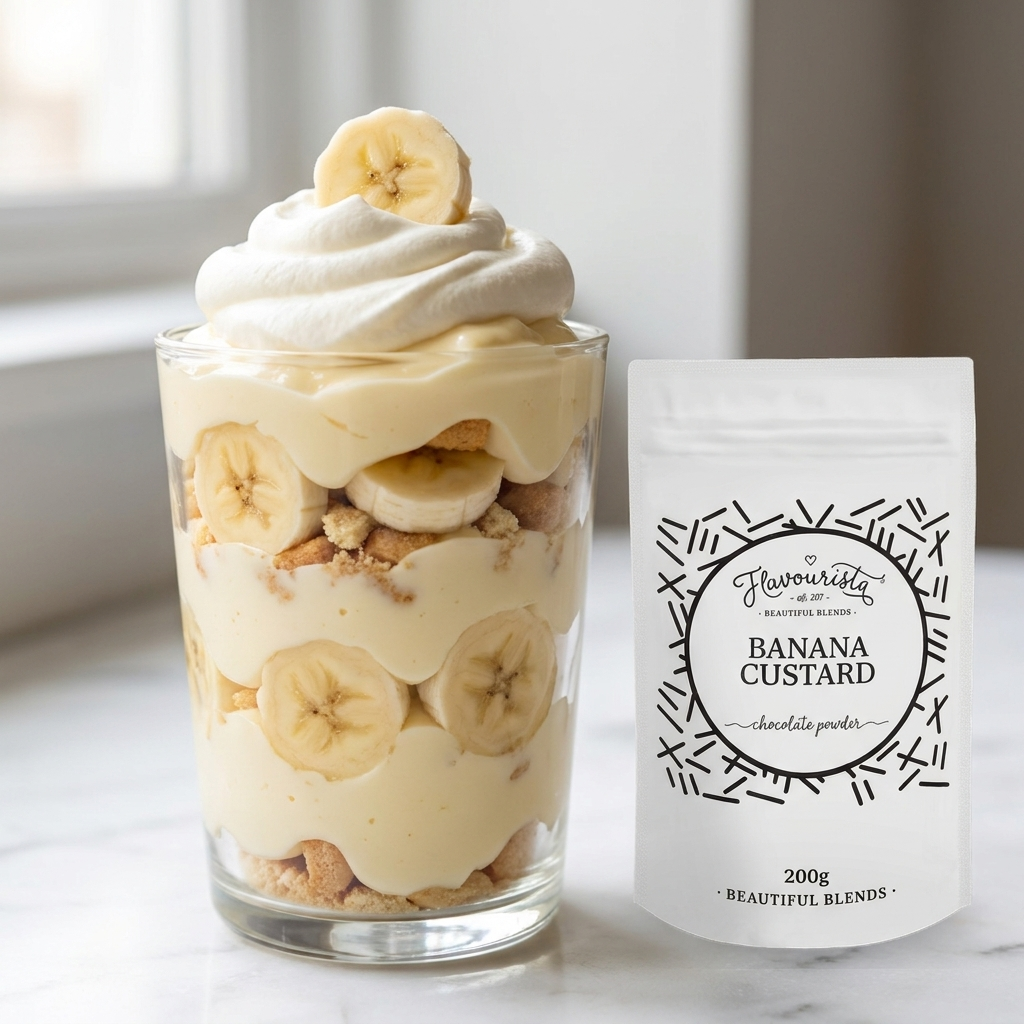 Banana Custard Chocolate Powder