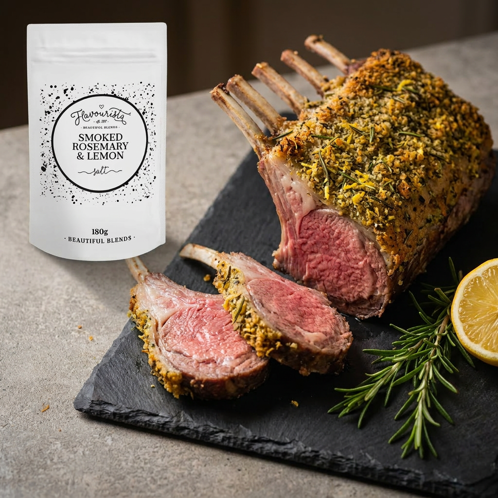 Smoked Rosemary & Lemon Salt