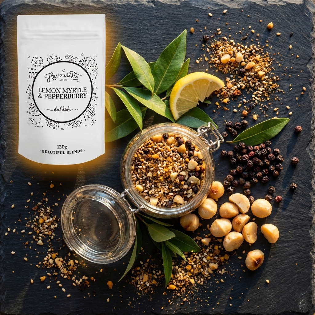 Lemon Myrtle & Pepperberry Dukkah
