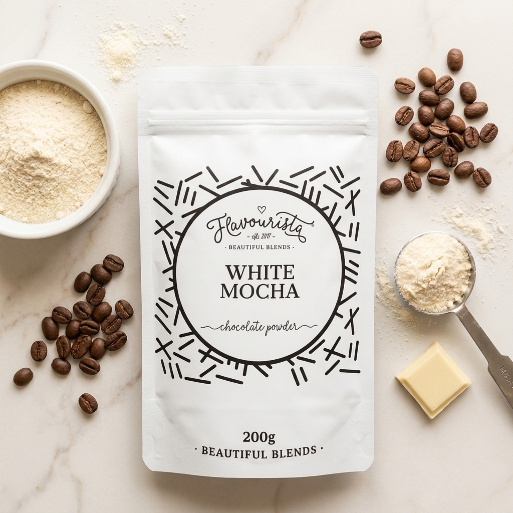 White Mocha Chocolate Powder