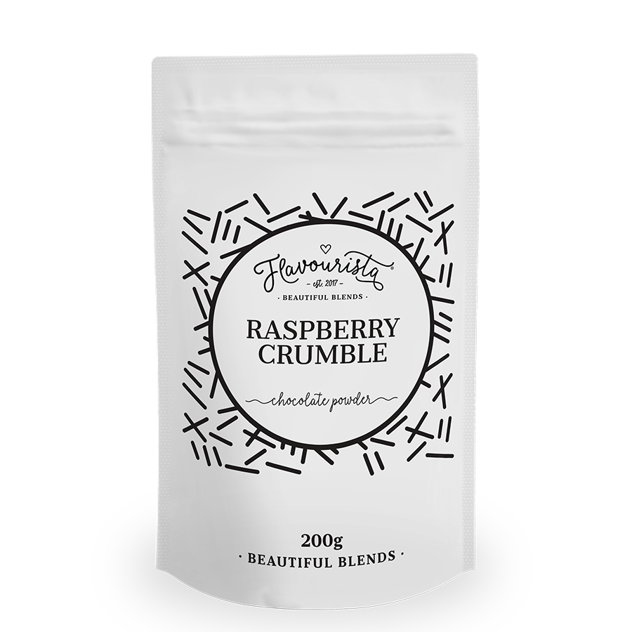 Raspberry Crumble Chocolate Powder